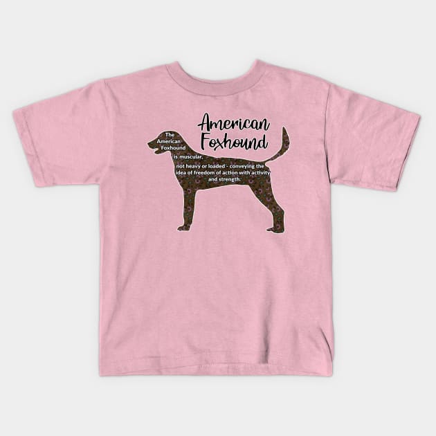 American Foxhound Kids T-Shirt by ApolloOfTheStars